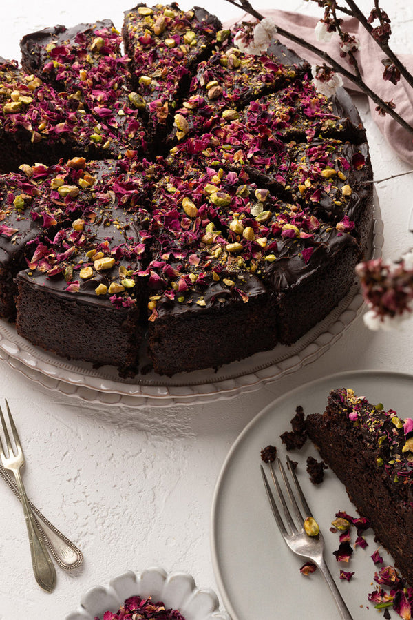 Chocolate Portokalopita (Choc-Orange Fillo Yoghurt Cake)
