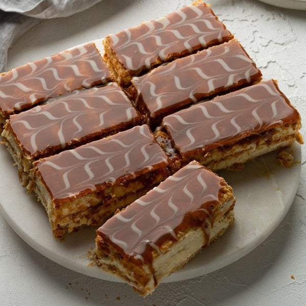 Brulee Vanilla Slice* Not in season