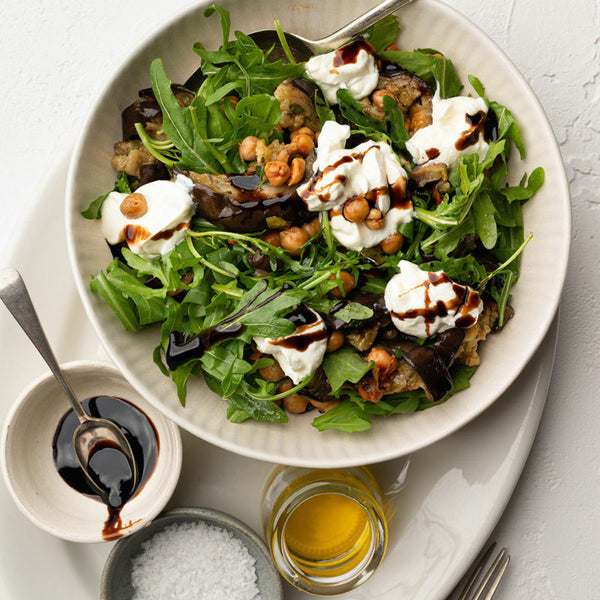 Roasted Eggplant Salad (GF, Veg., NF)