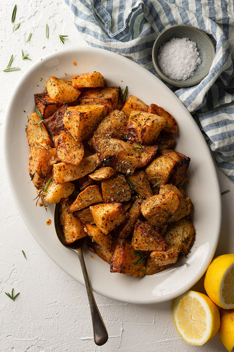 Lemon Potatoes - Roasted